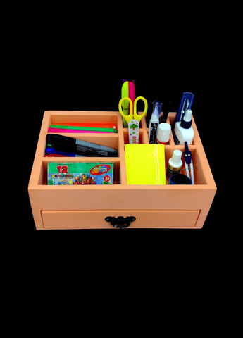 Настольный органайзер из дерева Танжер грейпфрут (КНЦ-006354) No Brand (328228095)