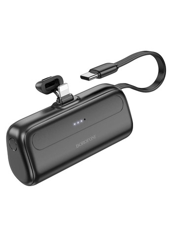 Портативний зарядний пристрій Power Bank BJ41 Pocket with cable 5000 mAh Borofone (294725603)