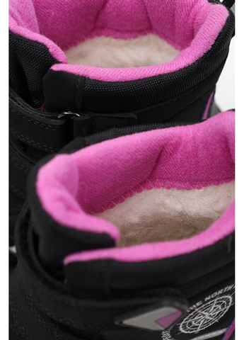 Термочоботи для дівчинки колір чорний CB-00282635 Kimboo (350198441)