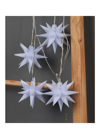 Гірлянда новорічна 3D Зірки 10 LED з таймером, 11,75 м Livarno home (308855907)