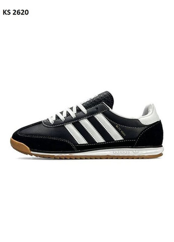 КРОСІВКИ ЖІНОЧІ ADIDAS SL 72 WALES BONNER BLACK WHITE АДІДАС СЛ 72 No Brand чорні демісезони (367174914)