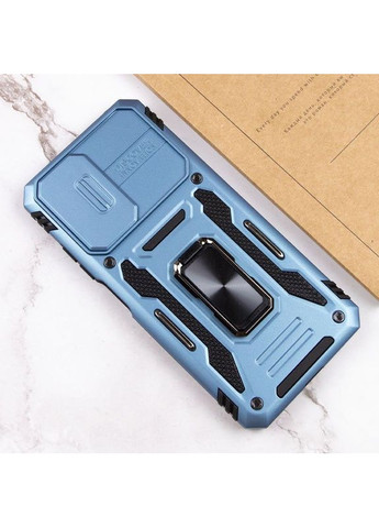 Ударостойкий чехол Camshield Army Кольцо для Xiaomi Redmi Note 11 (Global) / Note 11S / Note 12S Голубой Epik (372499249)