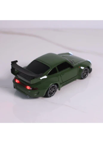 Дрифт машинка радіокеруванні Porsche 911 Carrera Зелений 4WD Повний привод на пульті керування 2.4 GHz Car RC Світяться фари No Brand (394028351)
