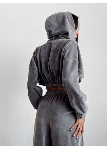 Жіночий велюровий костюм трійка No Brand (360856685)