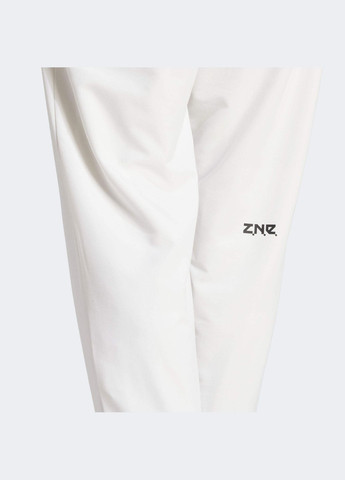 Белые спортивные демисезонные брюки adidas