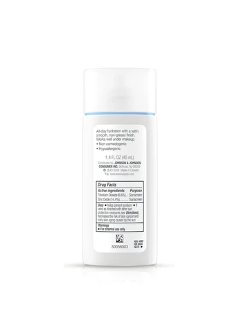 Мінеральний сонцезахисний флюїд для обличчя Ultra Sheer Face Sunscreen SPF 70 для чутливої шкіри 40 мл Neutrogena (394020320)