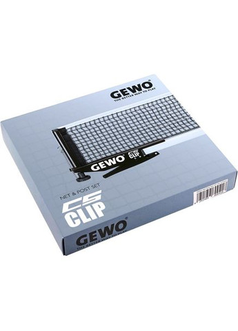 Сетка для настольного тенниса CS Clip Black (89399100) GEWO (324021302)