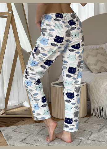 Пижамные брюки из сатина хлопок. Vakko (281953250)