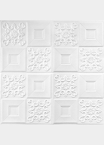 Самоклеющаяся декоративная потолочностеновая 3D панель фигуры 700x700x5мм (114) SW-00000006 Sticker Wall (292564693)