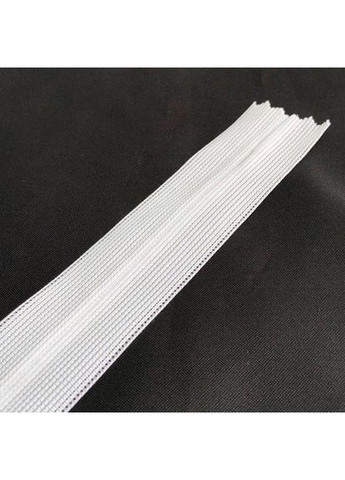 Блискавка потайна біла 25 см Plus-plus (352746776)