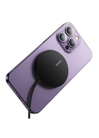 Беспроводное зарядное устройство Simple Mini3 Magnetic Wireless Charger 15W Baseus (360554634)