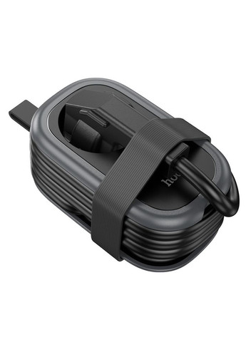 Сетевое зарядное устройство удлинитель NS6 2 USB/ Type-C 1 розетка 1.1m черный Hoco (373641166)