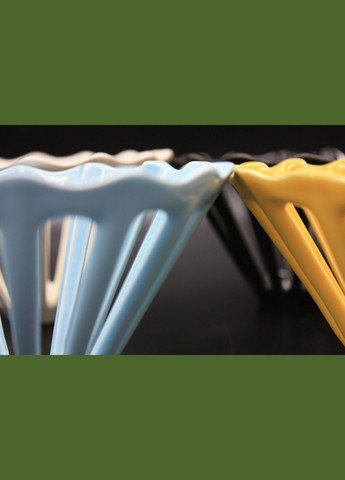 Керамический Пуровер Дотик Жовтий Dripper (R-15426-VS) Dotyk (303348003)