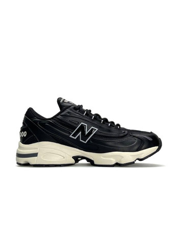 Чорні Осінні кросівки чоловічі new balance No Brand 1000 Black White