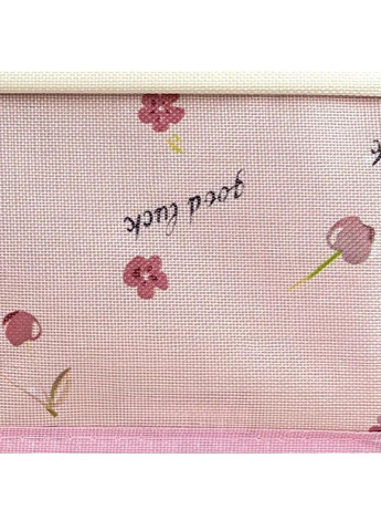 Органайзер для хранения носков нижнего белья мелочей аксессуаров спанбонд 31х27х12 см (477011-Prob) Розовый с ягодами Unbranded (293343329)