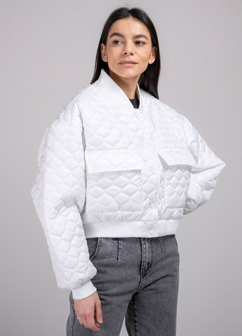 Біла демісезонна куртка жіноча демісезонна 200218 Power