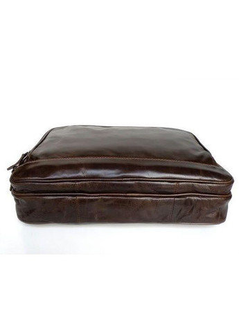 Шкіряний портфель чоловічий для ноутбука і документів коричневий розмір 37х30х10 см 14152 Vintage (362418142)