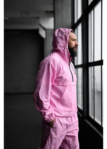 Спортивний костюм чоловічий стильний плащівка осінь весна No Brand (371161735)