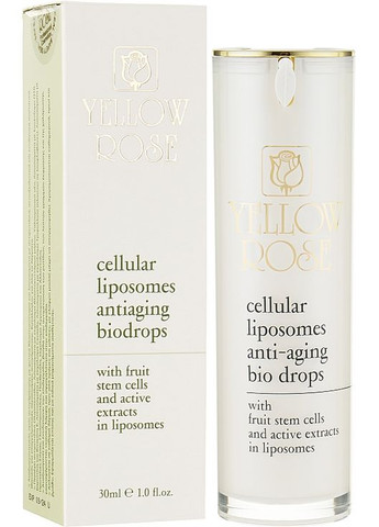 Омолоджувальні краплі краси Cellular Liposomes Anti-Aging Bio-Drops 30ml (888237-25676) Yellow Rose (368889543)