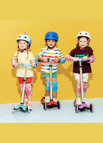 Защитный комплект налокотники и наколенники размер S синий () Micro AC5474 (333299134)