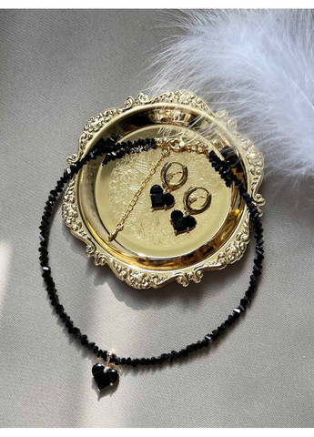 Чокер с подвеской сердце 5380 LeBijou (368559279)