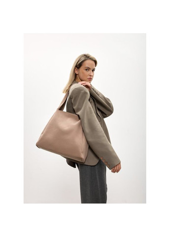 Жіноча сумка HOBO Velor бежева Sambag (368834860)