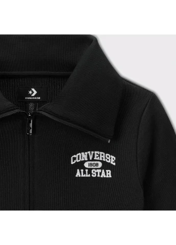Толстовка Knit Jacket Black 10026778-001 Converse (398038687)