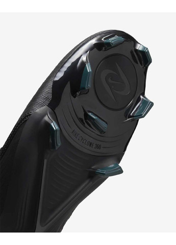 Черные бутсы phantom luna ii academy fg/mg черный Nike