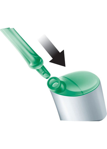 Набір насадок Sonicare AirFloss 2 шт Green (HX8012/07) Philips (316696274)