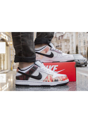 Комбіновані Осінні кросівки чоловічі nike dunk low se multi-camo найк сб данк No Brand