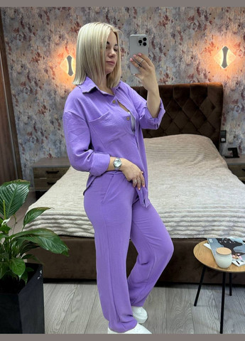 Легкий летний костюм с креп жатки Vakko (336143712)