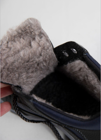 Черевики чоловічі зимові з хутром чорні (ЛБ 19) Lika (303423537)