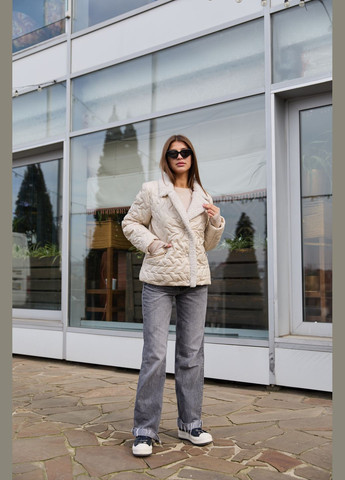 Молочная демисезонная куртка MN