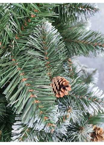 Елка искусственная SGX Элитная с шишками 2.50 м. Зеленая Yalynkar (366964383)