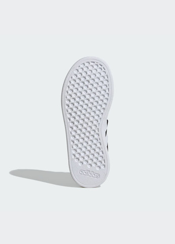 Чорні всесезонні кросівки grand court 2.0 kids adidas