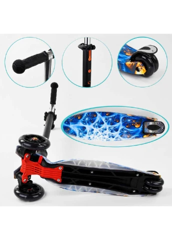 Самокат трехколесный MAXI А 25770 /779-1505 Best Scooter (365876786)