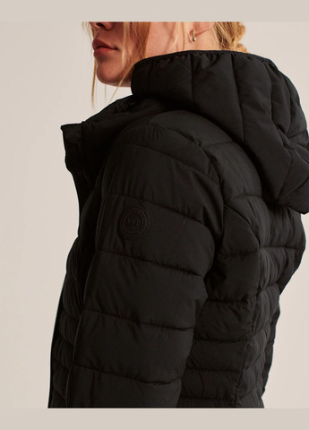 Черная демисезонная куртка демисезонная - женская куртка af8198w Abercrombie & Fitch