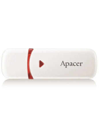 Флеш накопичувач AH333 32 Gb Usb 2.0 білий Apacer (293346679)