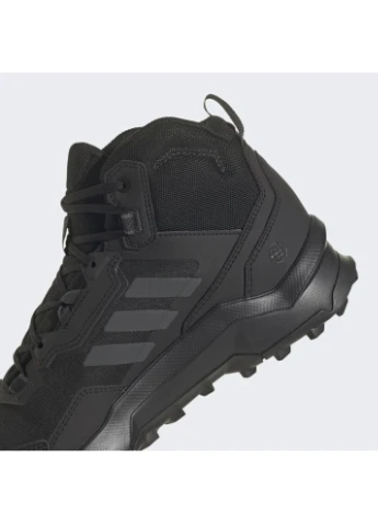 Чорні кросівки terrex ax4 mid gore-tex hiking shoes black hp7401 демісезон adidas