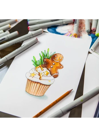 Маркер двусторонний Пастельная роза, R304, 99IDEAS (329144409)