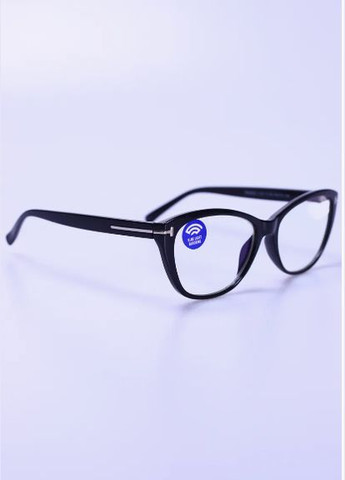 Женские очки для зрения черные TomFord +5.5 Антиблик БлюБлокер Ralph (333828007)