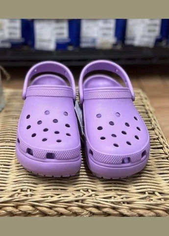 Фиолетовые женские кроксы платформа розовые women's platform clog pearl Crocs