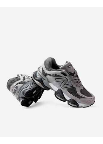 Сірі Осінні кросівки чоловічі new balance 9060 dark grey нью беланс 9060 No Brand