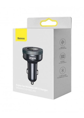 FM-модулятор Enjoy 2USB CCLH-01 black Baseus (330030397)