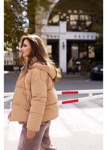 Кавова зимня куртка пуховик 1905.4944 Seventeen