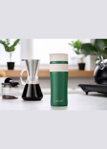 Термокружка CaldoCup 450 мл, нержавеющая сталь, зеленый AR2645GC Ardesto (306515003)