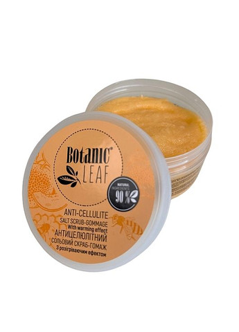 Скраб-гомаж солевой антицеллюлитный для тела Anti-Cellulite Salt Scrub-Gommage 300g (1333029-5347838) Botanic Leaf (368648512)