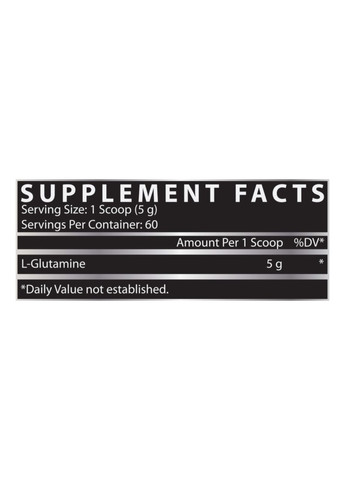 Glutamine Drive Black - 300g Nutrex (369400016)