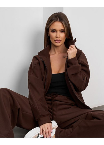 Костюм из утепленной эко-замши на велюре ISSA PLUS (366081961)