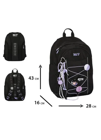 Рюкзак шкільний TS-60L Kawaii 550402 19.3 л Yes (393626906)